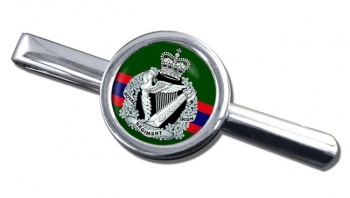 Royal Irish Regiment (British Army) Round Tie Clip