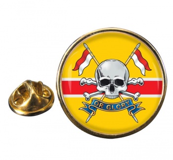 Royal Lancers (British Army) Round Pin Badge