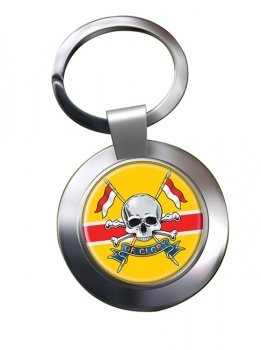 Royal Lancers (British Army) Chrome Key Ring