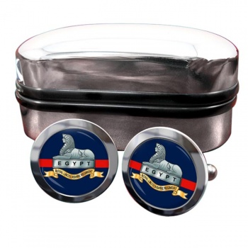 Royal Lincolnshire Regiment (British Army) Round Cufflinks