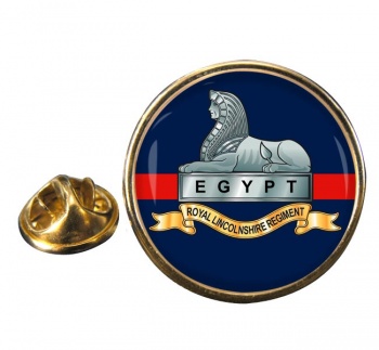 Royal Lincolnshire Regiment (British Army) Round Pin Badge