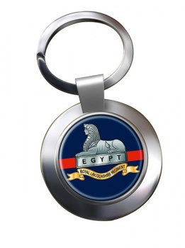 Royal Lincolnshire Regiment (British Army) Chrome Key Ring
