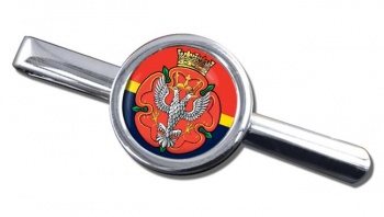 Royal Mercian and Lancastrian Yeomanry (British Army) Round Tie Clip