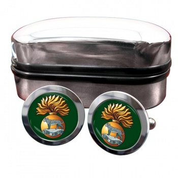 Royal Munster Fusiliers (British Army) Round Cufflinks