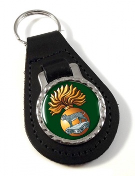 Royal Munster Fusiliers (British Army) Leather Key Fob