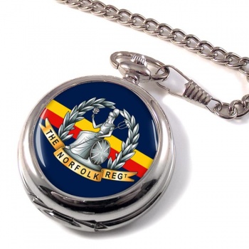 Royal Norfolk Regiment (British Army) Pocket Watch