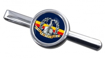 Royal Norfolk Regiment (British Army) Round Tie Clip