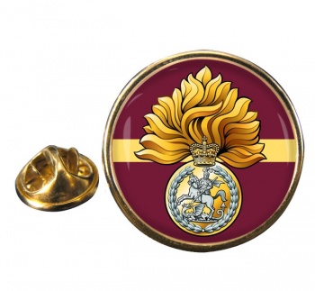 Royal Regiment of Fusiliers (British Army) Badge Round Pin Badge
