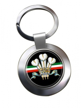 Royal Regiment of Wales (British Army) Chrome Key Ring