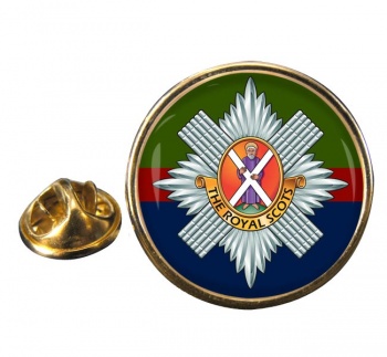 Royal Scots (British Army) Round Pin Badge