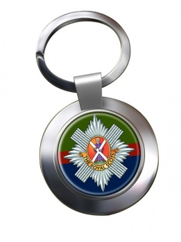 Royal Scots (British Army) Chrome Key Ring