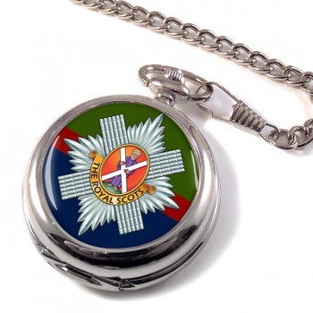 Royal Scots (British Army) Pocket Watch
