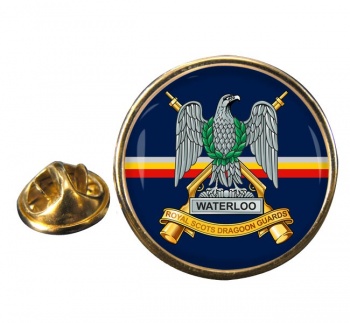 Royal Scots Dragoon Guards (British Army) Round Pin Badge