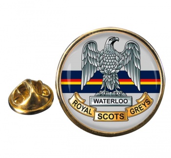 Royal Scots Greys (British Army) Round Pin Badge