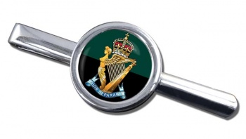 Royal Ulster Rifles (British Army) Round Tie Clip