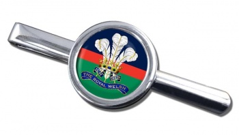 Royal Welsh (British Army) Round Tie Clip