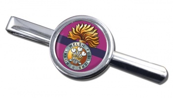 Royal Welsh Fusiliers (British Army) Round Tie Clip