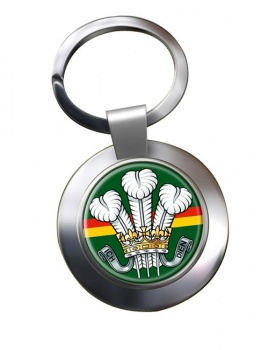 Royal Wiltshire Yeomanry (British Army) Chrome Key Ring