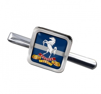 Queen's Own Royal West Kent Regiment (British Army) Square Tie Clip