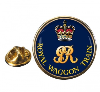 Royal Waggon Train (British Army) Round Pin Badge