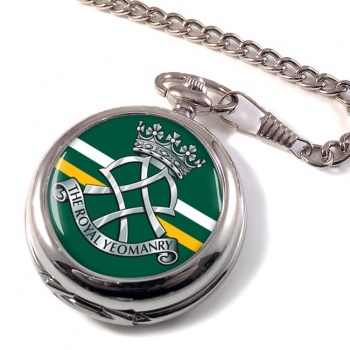 Royal Yeomanry (British Army) Pocket Watch
