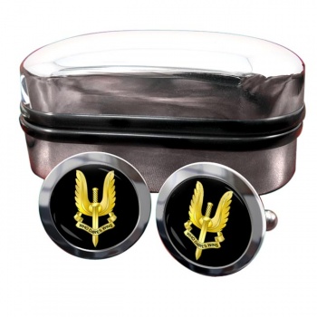 Special Air Service Regiment (British Army) (SAS) Round Cufflinks
