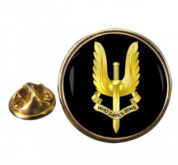 Special Air Service Regiment (British Army) (SAS) Round Pin Badge