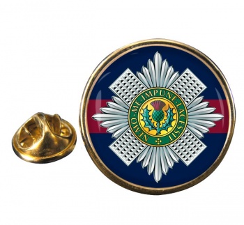 Scots Guards (British Army) Round Pin Badge
