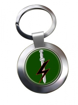 Special Forces Support Group (British Army) Chrome Key Ring