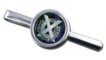 Scottish Horse (British Army) Round Tie Clip