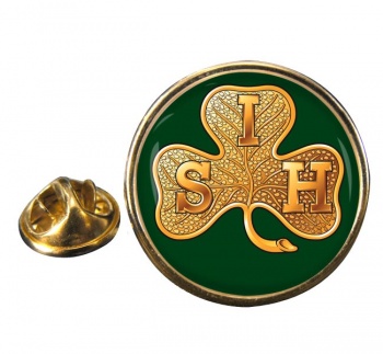 South Irish Horse (British Army) Round Pin Badge