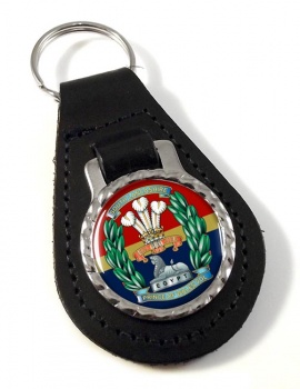 South Lancashire Regiment (British Army) Leather Key Fob