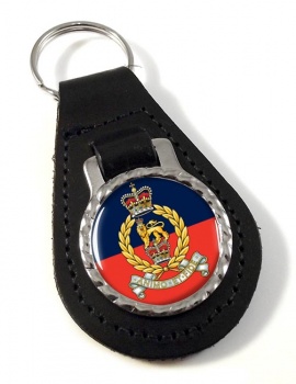 Staff and Personnel Support Branch (British Army) Leather Key Fob