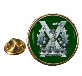 Tyneside Scottish Regiment (British Army) Round Pin Badge