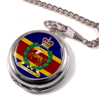 Royal Army Veterinary Corps (British Army) Pocket Watch