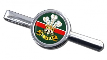 Welch Regiment (British Army) Round Tie Clip