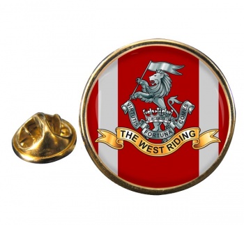 Duke of Wellington's Regiment (British Army) Round Pin Badge