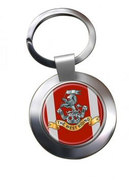 Duke of Wellington's Regiment (British Army) Chrome Key Ring
