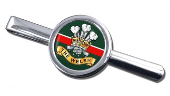 Welsh Regiment (British Army) Round Tie Clip