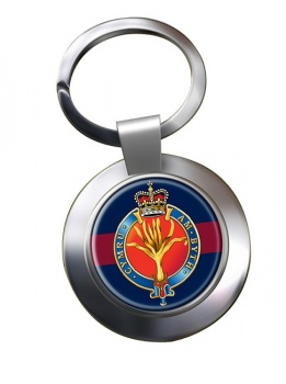 Welsh Guards (British Army) Chrome Key Ring