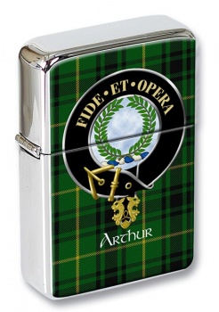 Arthur Ancient Scottish Clan Flip Top Lighter