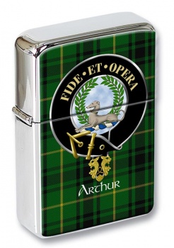 Arthur Modern Scottish Clan Flip Top Lighter