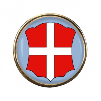 Asti (Italy) Round Pin Badge