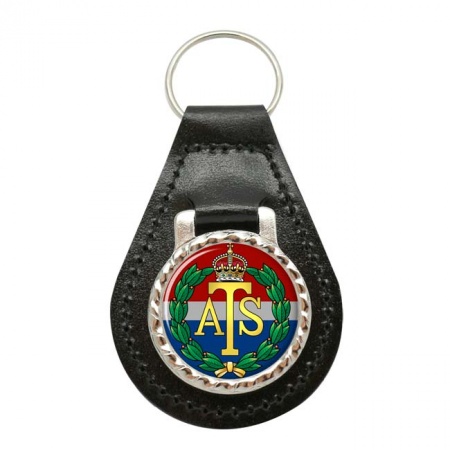 ATS, Auxiliary Territorial Service, British Army Leather Key Fob