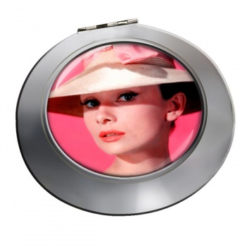 Audrey Hepburn Chrome Mirror