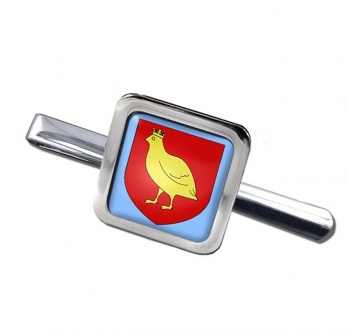 Aunis (France) Square Tie Clip