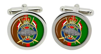 1st Armoured Regiment (Australian Army) Cufflinks in Box