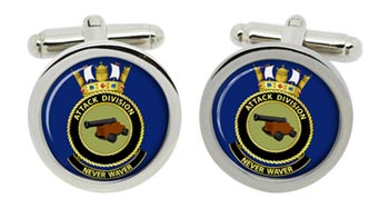 Attack Division RAN Royal Australian Navy Cufflinks in Box