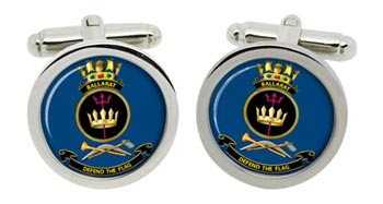 HMAS Ballarat Royal Australian Navy Cufflinks in Box