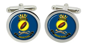 HMAS Bandolier Royal Australian Navy Cufflinks in Box